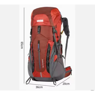 พร้อมส่ง TNF backpack T60L(รุ่นเสริมโครงเหล็ก+แถมผ้าคลุมกันฝน)