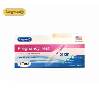 ✅พร้อมส่ง(ไม่ระบุชื่อสินค้า) ที่ตรวจครรภ์ แบบจุ่ม แบบหยด ยี่ห้อLongmed Pregnancy Test (Medical use)‼️