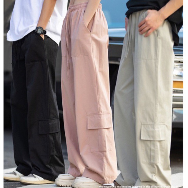 [พร้อมส่ง] Spenzer.street | cargo rope 2 pocket กางเกงทรงกระบอก เสื้อผ้าสตรีท คุณภาพแน่น ฮิต unisex 2024 ขายดี