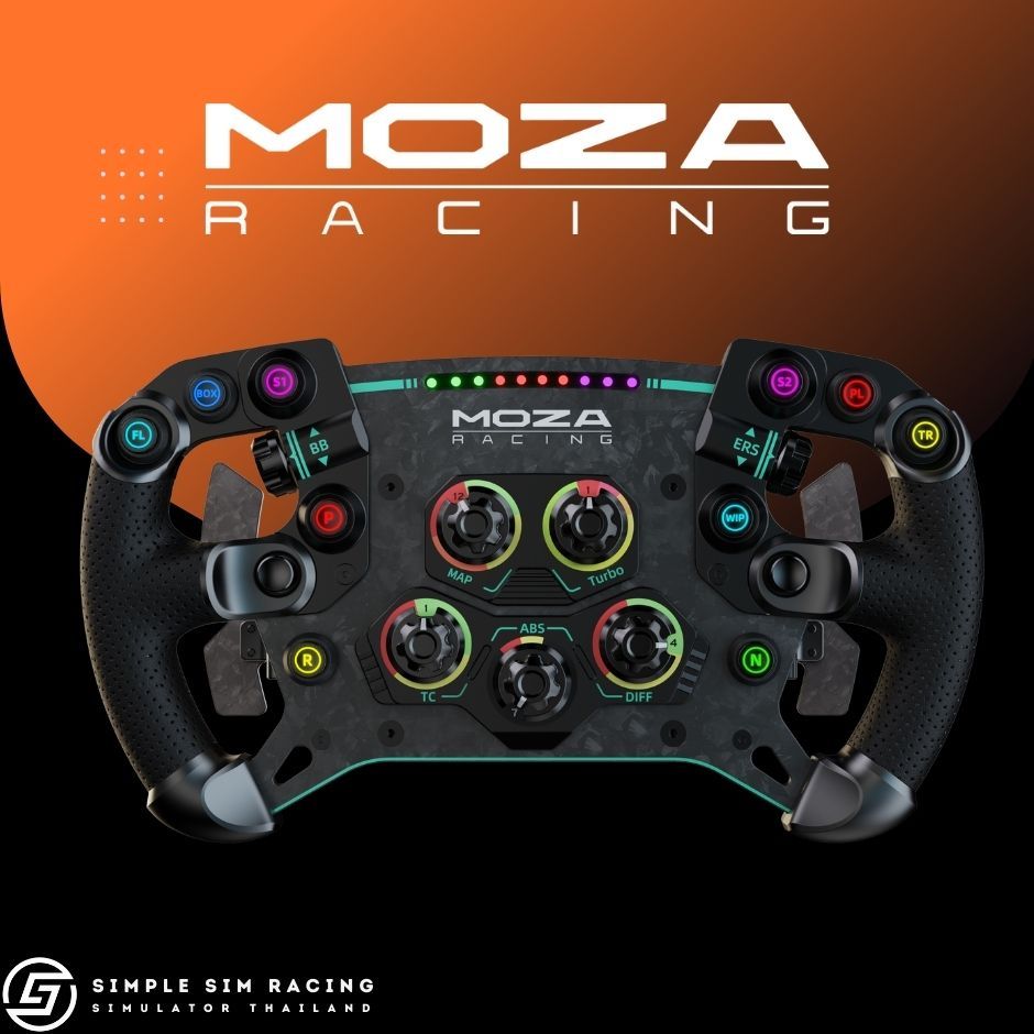 พร้อมส่ง Moza GS V.2P Steering Wheel (ประกันศูนย์ไทย 1 ปี)