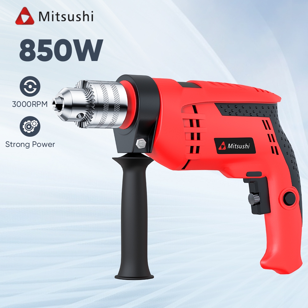 Mitsushi สว่านกระแทก 850W สว่านโรตารี่ไฟฟ้า เครื่องสว่านเจาะกระแทก สว่านกระแทกไฟฟ้า  สว่านโรตารี่