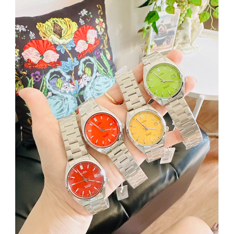 Alba ประกันศูนย์1ปี นาฬิกาผู้หญิง Alba Gelato Cherry รุ่น AG8N27X