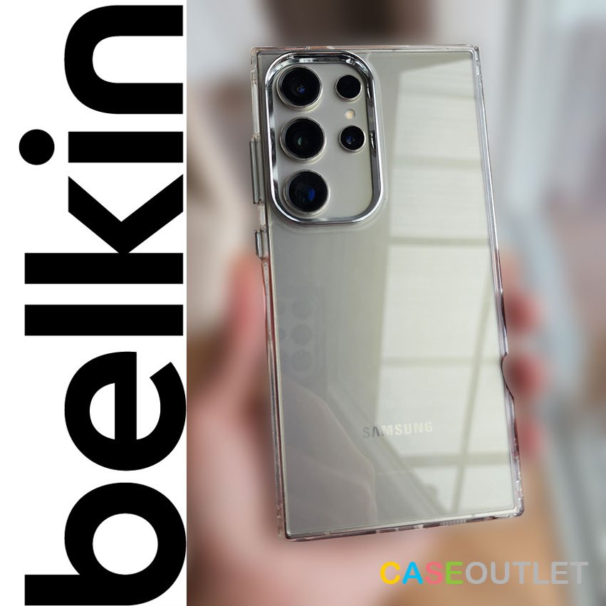 เคส Samsung S24 S23 S22 S21 Ultra S24ultra แข็ง เคสใส แหวน Belkin ขอบกล้องเงา Maxsafe หลังแข็ง ของแท้