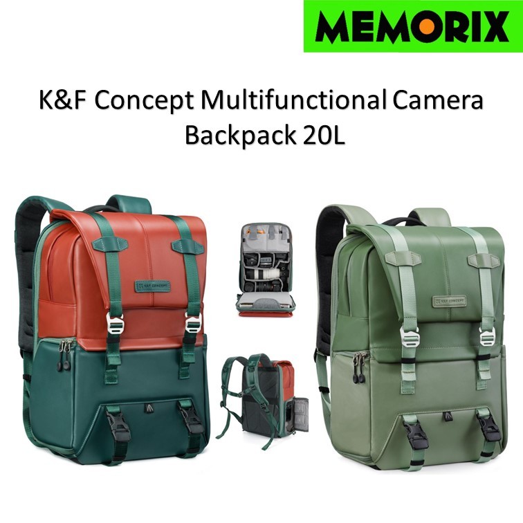 K&amp;F Concept (KF13.087AV8 , 9) Beta Backpack 20L Photography Backpack, with Rain Cover for 15.6 Inch Laptop, DSLR Camera