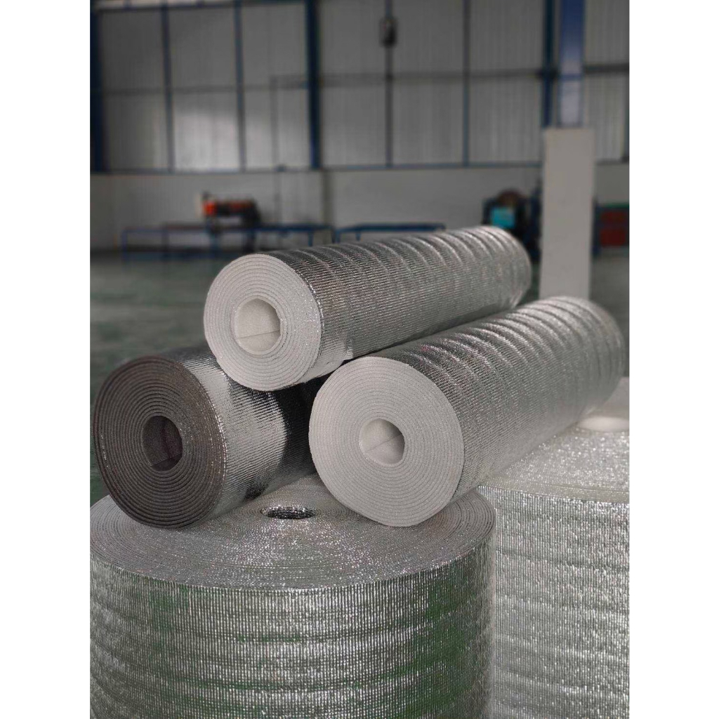 ฉนวนกันความร้อน หนา 3 มิล 5 มิล สีขาว ยาว 100เมตร