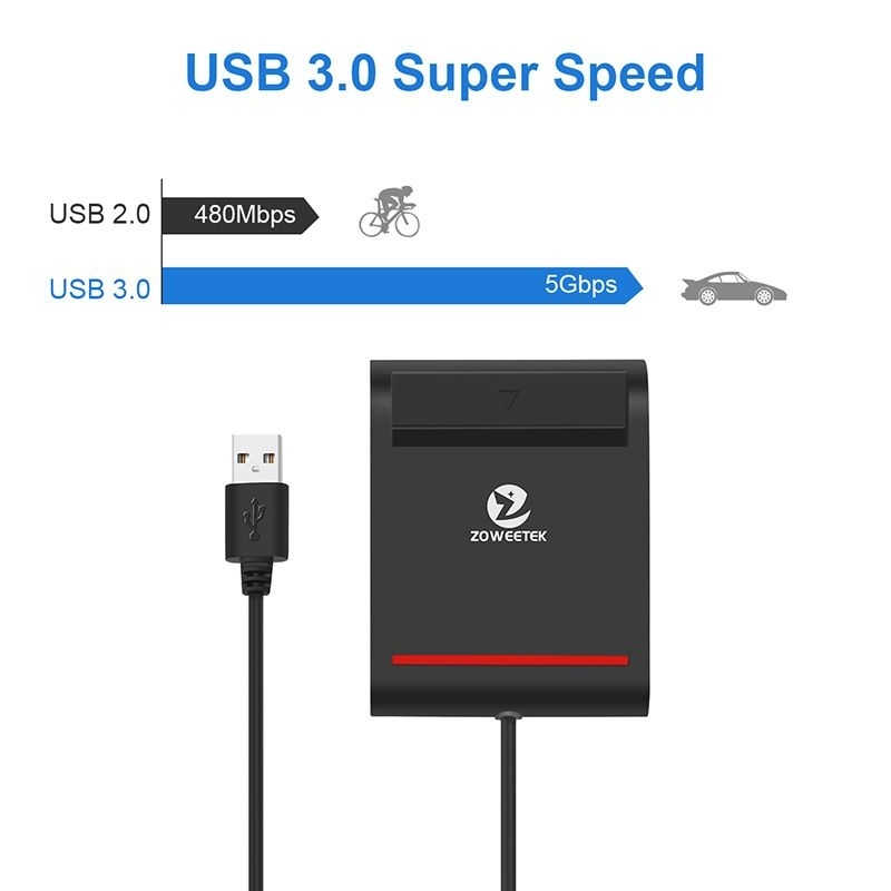 Zoweetek เครื่องอ่านบัตรประชาชน รุ่น ZW-12026-2