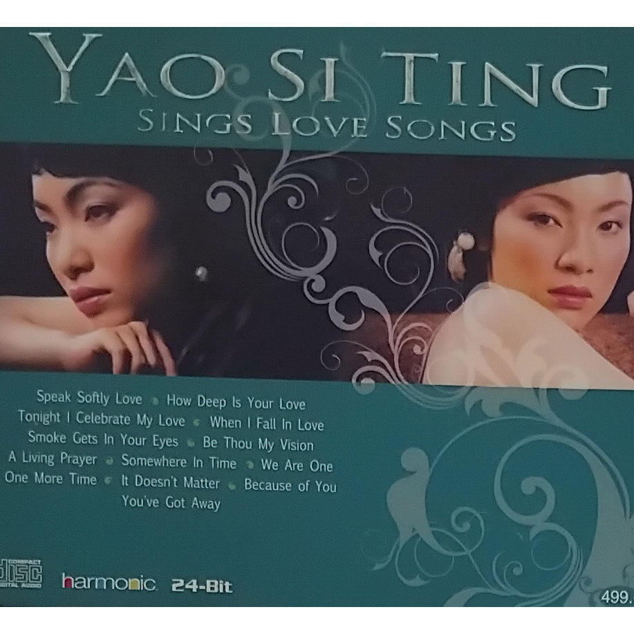 แผ่นเพลง CD Yao Si Ting (Sings Love Songs) มือสอง (สภาพ 90 %)
