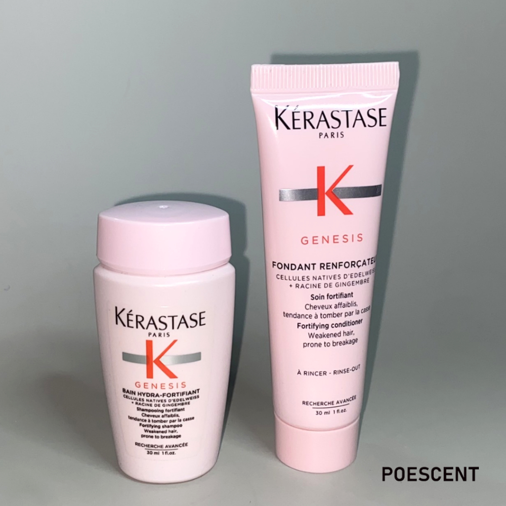 KERASTASE เคเรสตาส แชมพูและครีมนวด Genesis Strengthening Shampoo + Conditioner | Trial Size 30ml