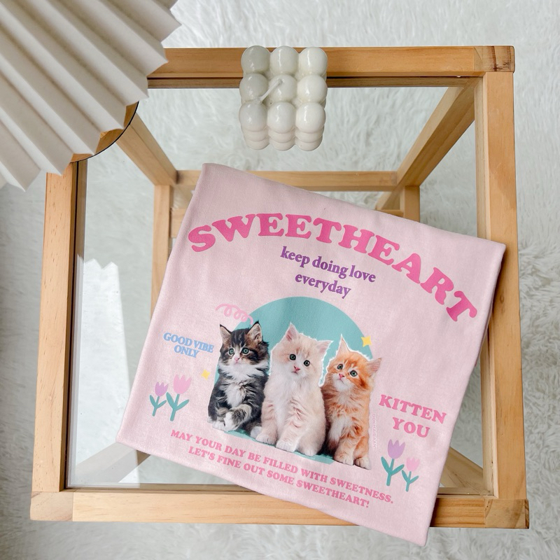 🔥มาใหม่ ลายเยอะ🔥(3) เสื้อยืด โอเวอร์ไซส์ ผ้าคอตตอนผสม🥩🥨