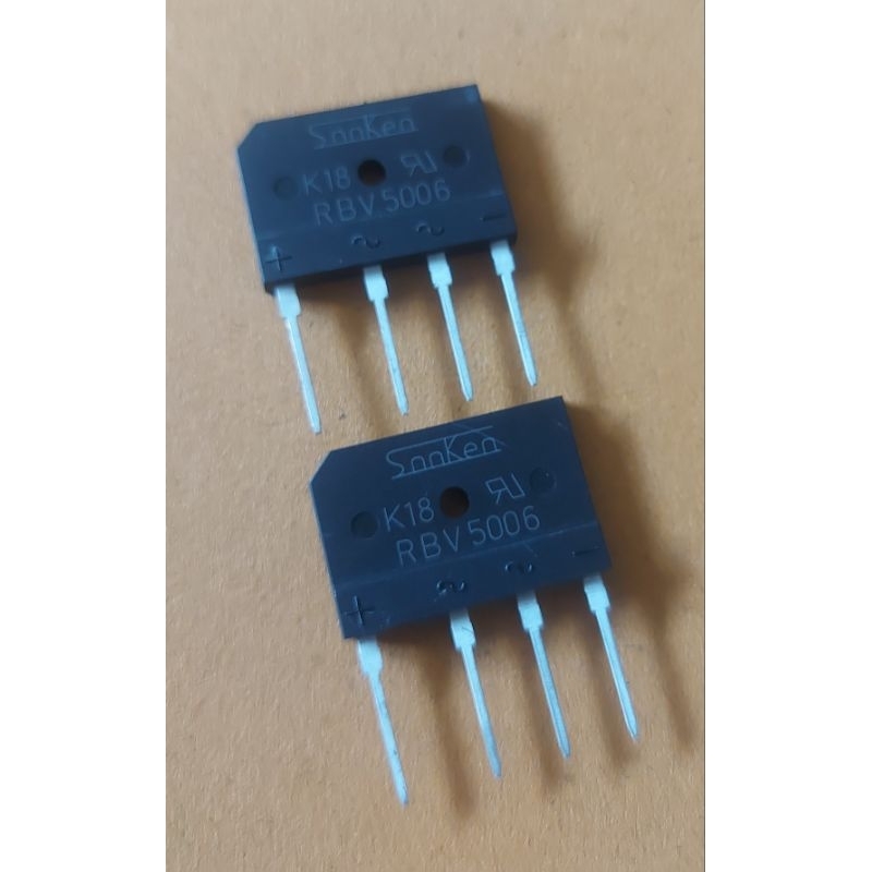 RBV5006 บริดไดโอด 50Amp 600Volt ราคาต่อตัว