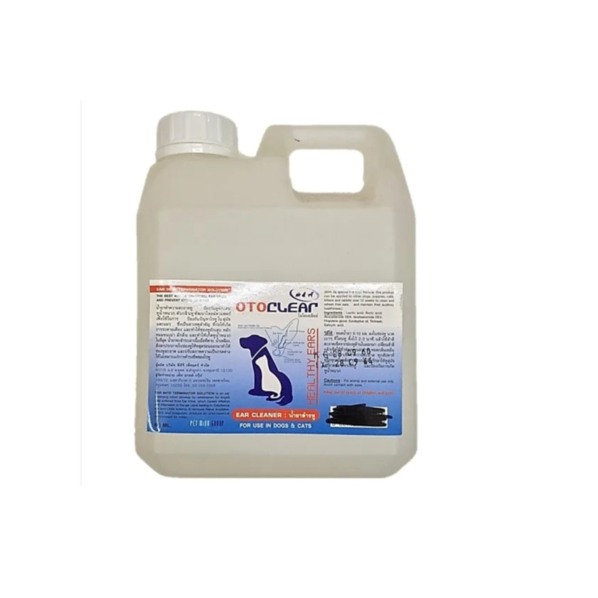 OTOCLEAR น้ำยาเช็ดหูสุนัข และแมว 1000ml