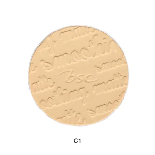 โปรดอ่านรายละเอียดก่อนซื้อ)ตลับจริง10.5g+รีฟิล 10.5g BSC smoothing matte powder มิติใหม่แห่งการเผยผิวสว่าง