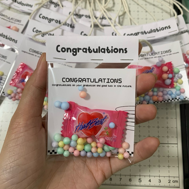 (พร้อมส่ง) ใส่โค้ดส่งฟรีด้วยนะ ลูกอมปัจฉิม เซทปัจฉิม #ของขวัญปัจฉิม