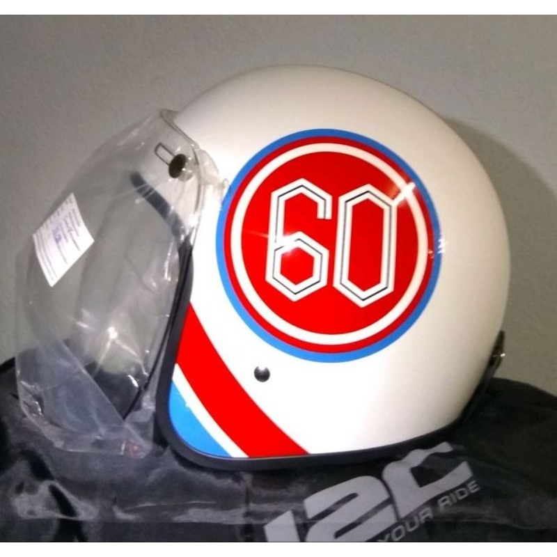 หมวกกันน็อคเปิดหน้า H2C ORIGINAL SUPER CUB ของมือหนึ่ง (IN STOCK)