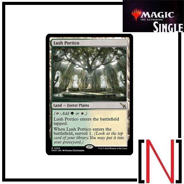 [MTG][Single][MKM] Lush Portico ระดับ Rare [ภาษาอังกฤษ]