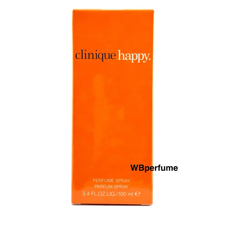 น้ำหอมแท้100% Clinique Happy EDP For Women 100ml น้ำหอมให้กลิ่นอายของความสุข