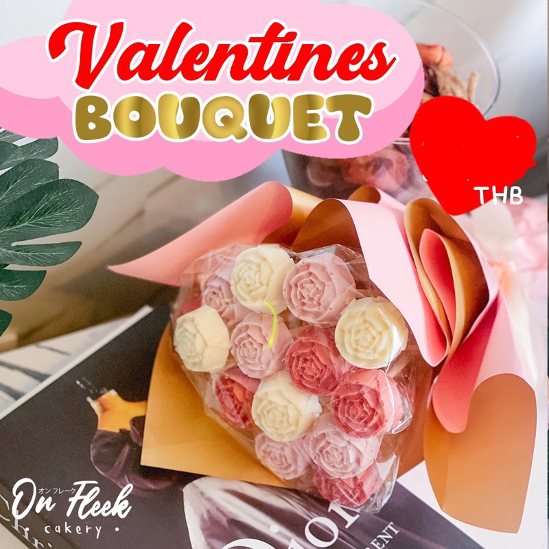 Valentines Bouquet ช่อกุหลาบช็อกโกแลต