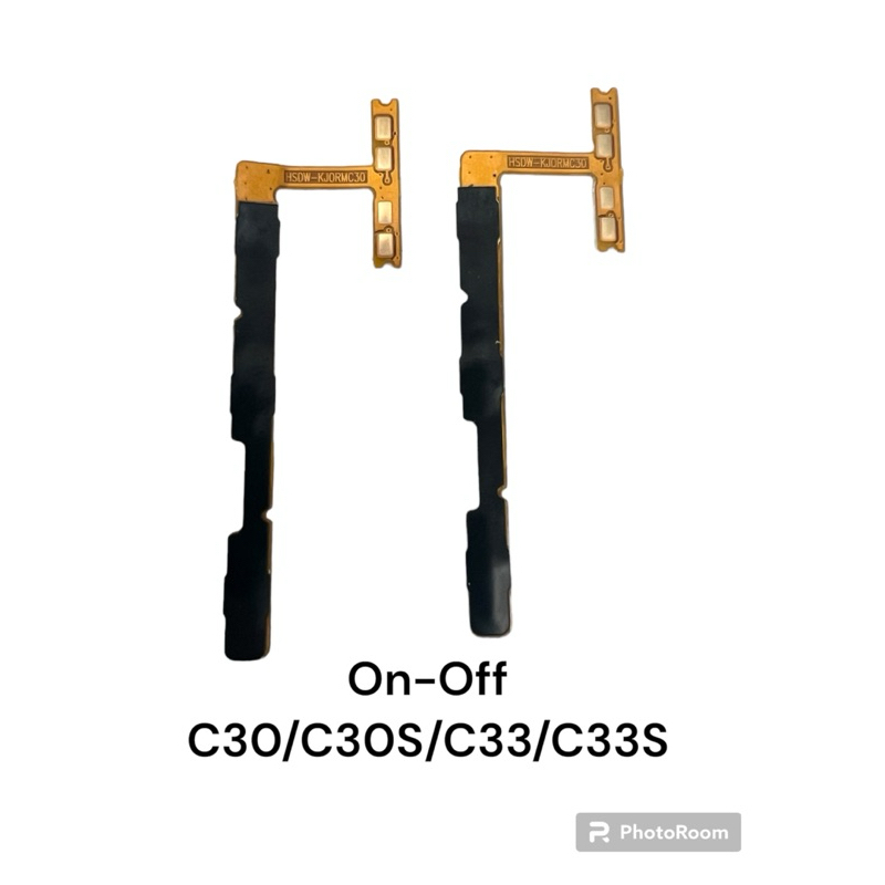 PCB On-Off Realme C30  Realme C30S  Realme C33  Realme C33S  แพรสวิตส์เปิด ปิด แพรเพิ่มเสียง ลดเสียง สินค้าพร้อมส่ง