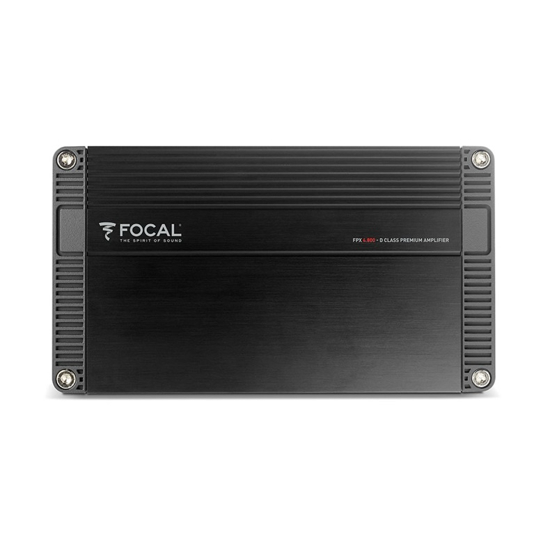 FOCAL FPX 4.800 4-Channel Amplifier D Class Premium Amplifier – 4/3/2 Channel Modes