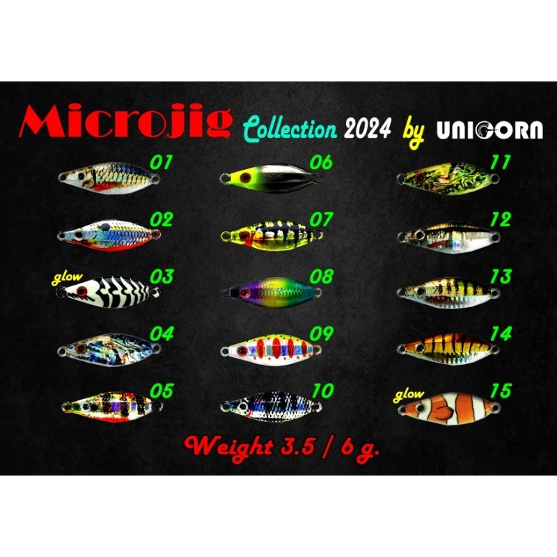 ไมโครจิ๊ก ( MicroJig By Unicorn)​ 3.5 g. / 6 g.