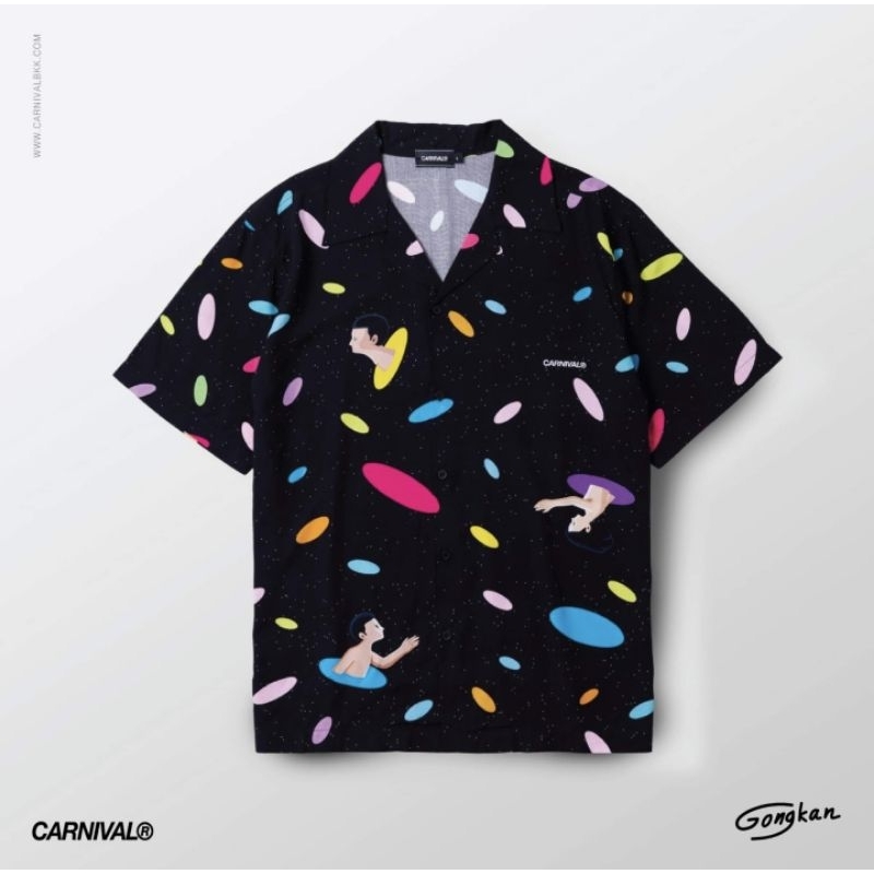 [ ของแท้ ] เสื้อฮาวาย Carnival x Gongkan Hawaii Shirt ของใหม่ พร้อมส่ง