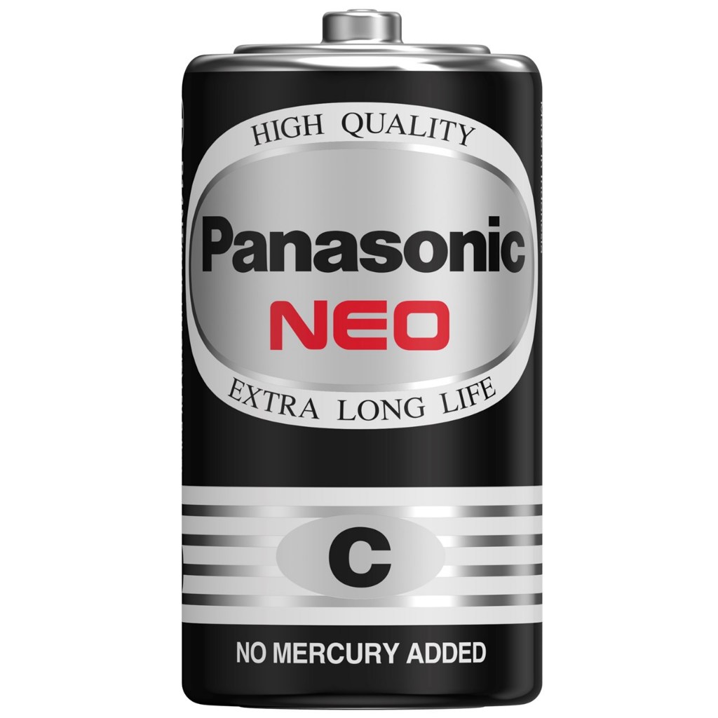 ถ่านไฟฉาย Panasonic NEO ก้อนดำ C ต่อก้อน