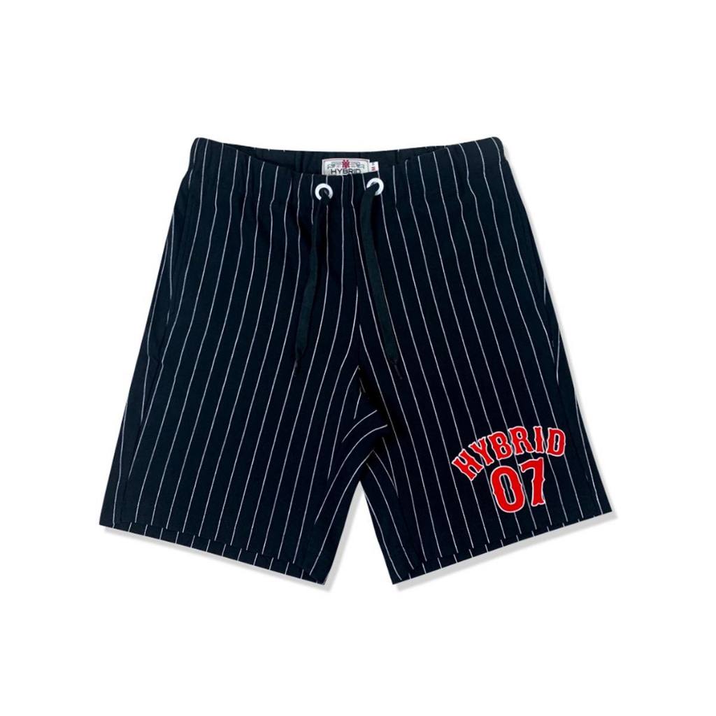 Hybrid Short Pant ไฮบริดกางเกงขาสั้นชาย สีดำ(Black)MPS-194-BL-WH
