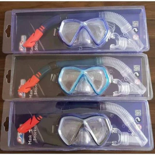 สน็อกเกิ้ลดำน้ำผู้ใหญ่แบบสีพื้น รุ่น 0594 (สำหรับผู้ใช้โครงหน้าเล็ก)
