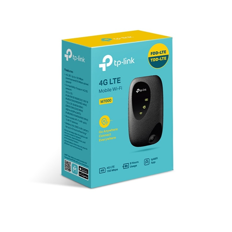 TP-LINK M7000 V4 4G LTE Mobile Pocket Wi-Fi
