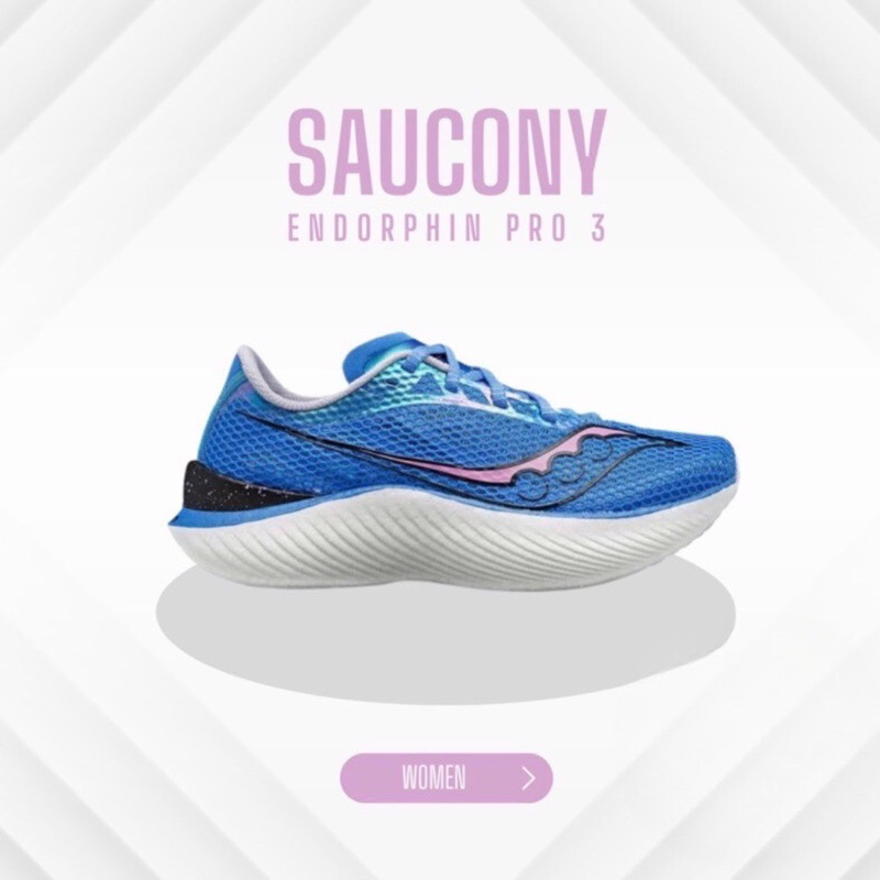 รองเท้าวิ่ง Saucony Endorphin Pro3 -Women