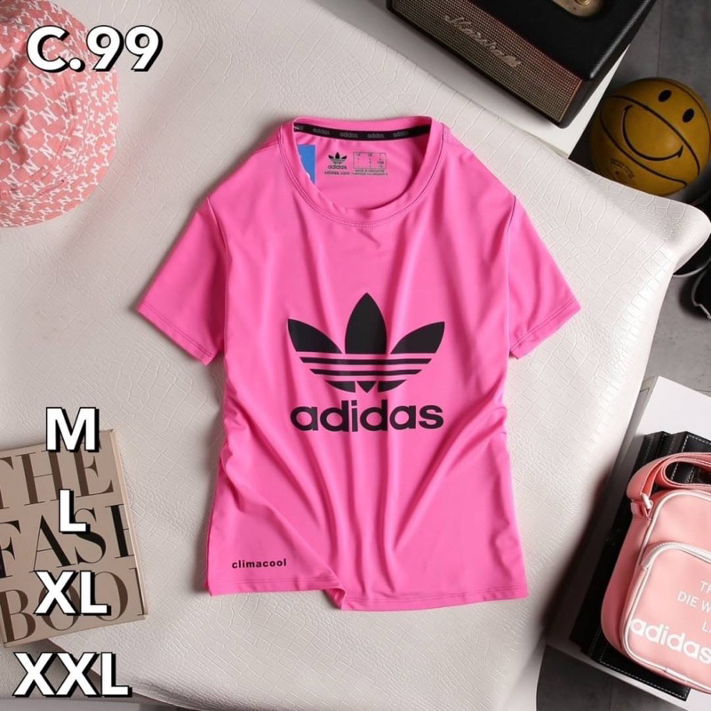 ใหม่ - เสื้อกีฬาคอกลม สำหรับผู้หญิง