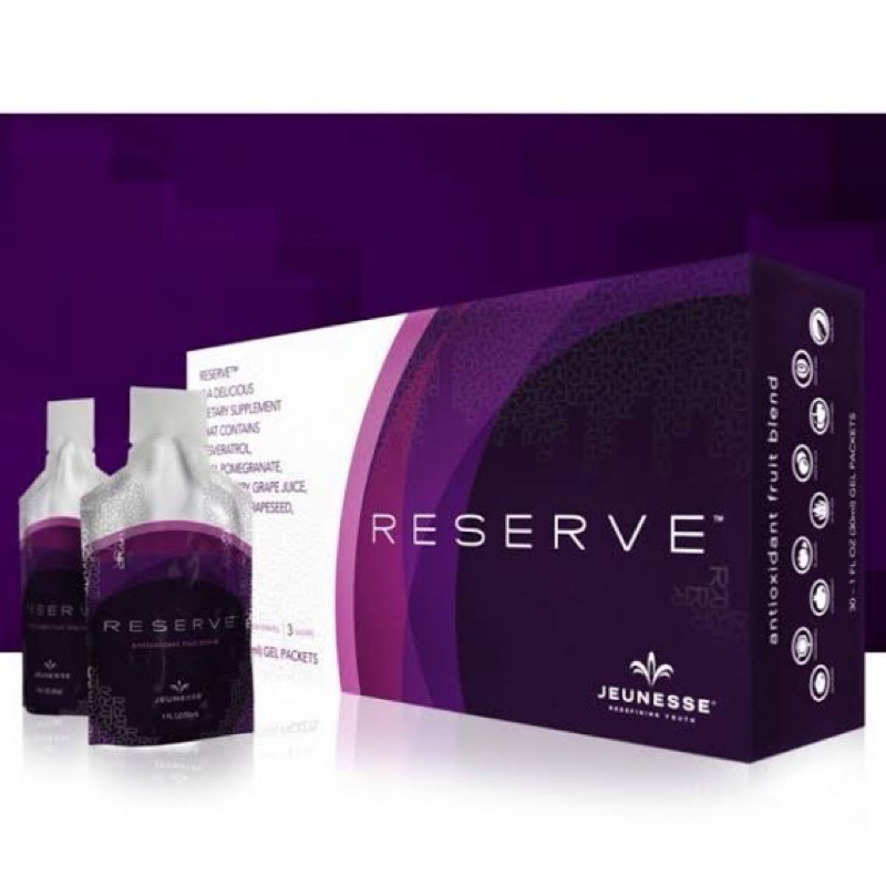 ใหม่![Exp. 01/2026] Reserve Jeunesse ของแท้ 100% ฉลากไทย 1 กล่อง 30 ซอง