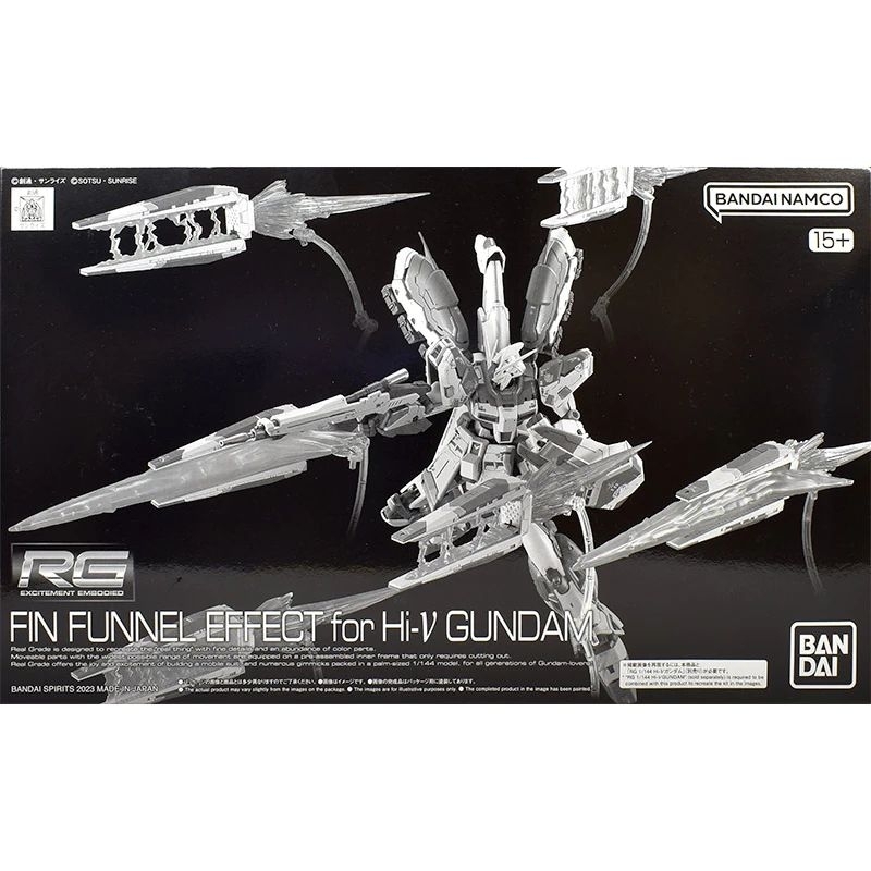 P-Bandai Effect Fin Funnel Set For RG 1/144 Hi-ν Gundam