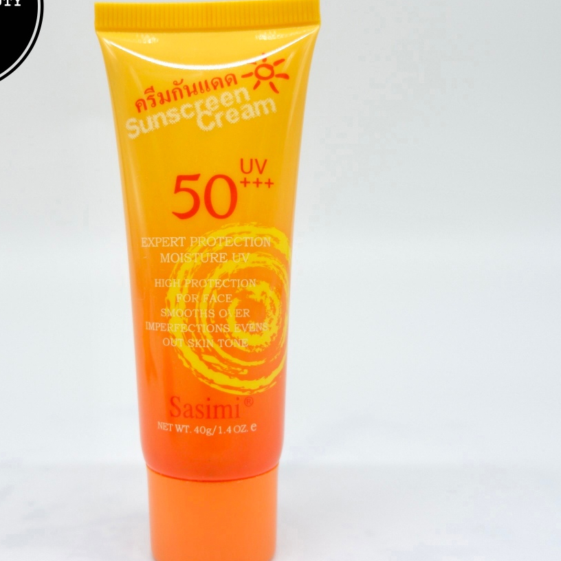 S-1408 50 UV+++ 40กรัม กันแดดครีมบางเบา ครีมกันแดด Sasimi ครีมกันแดด ยูวี ซันสกรีน สกินแคร์ ครีม