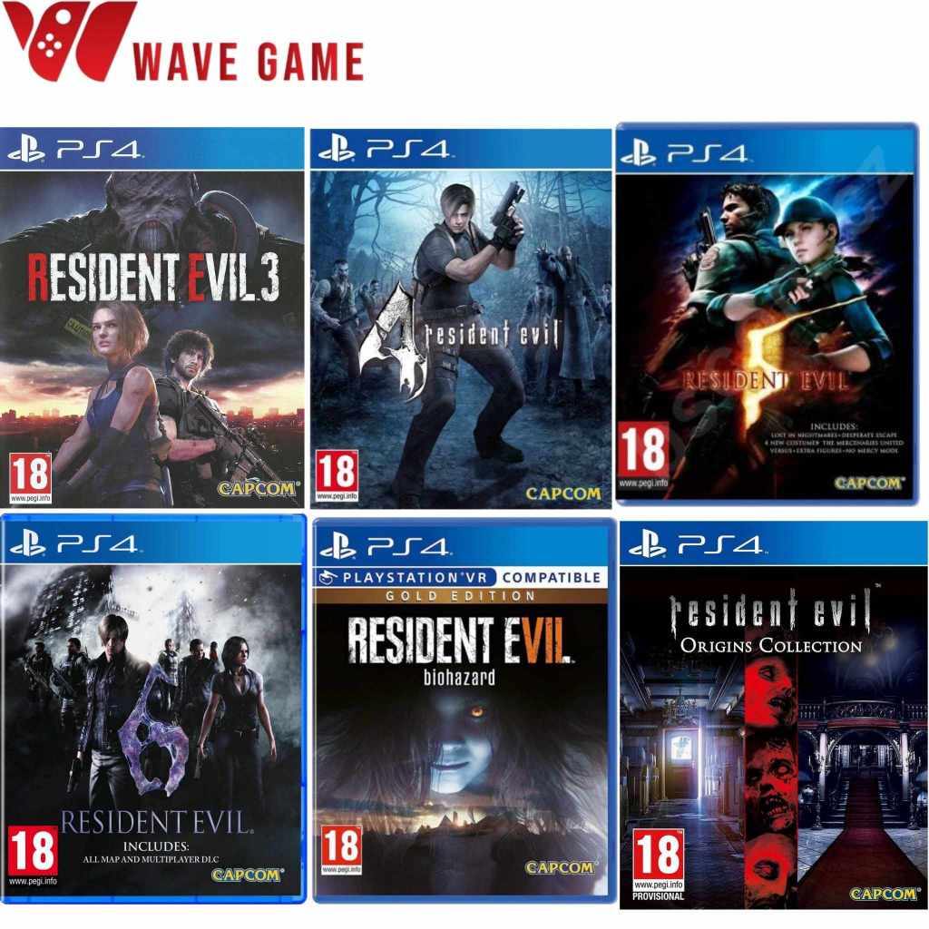 ps4 resident evil ทุกภาค ( english )