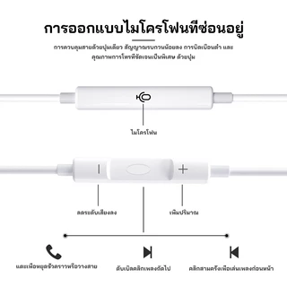 หูฟัง Y27 King Kong Type-C ไมโครโฟนในตัว ช่องซ้ายและขวา หูฟังแบบมีสาย USB-C เหมาะสำหรับ Android [พร้อมกล่อง]