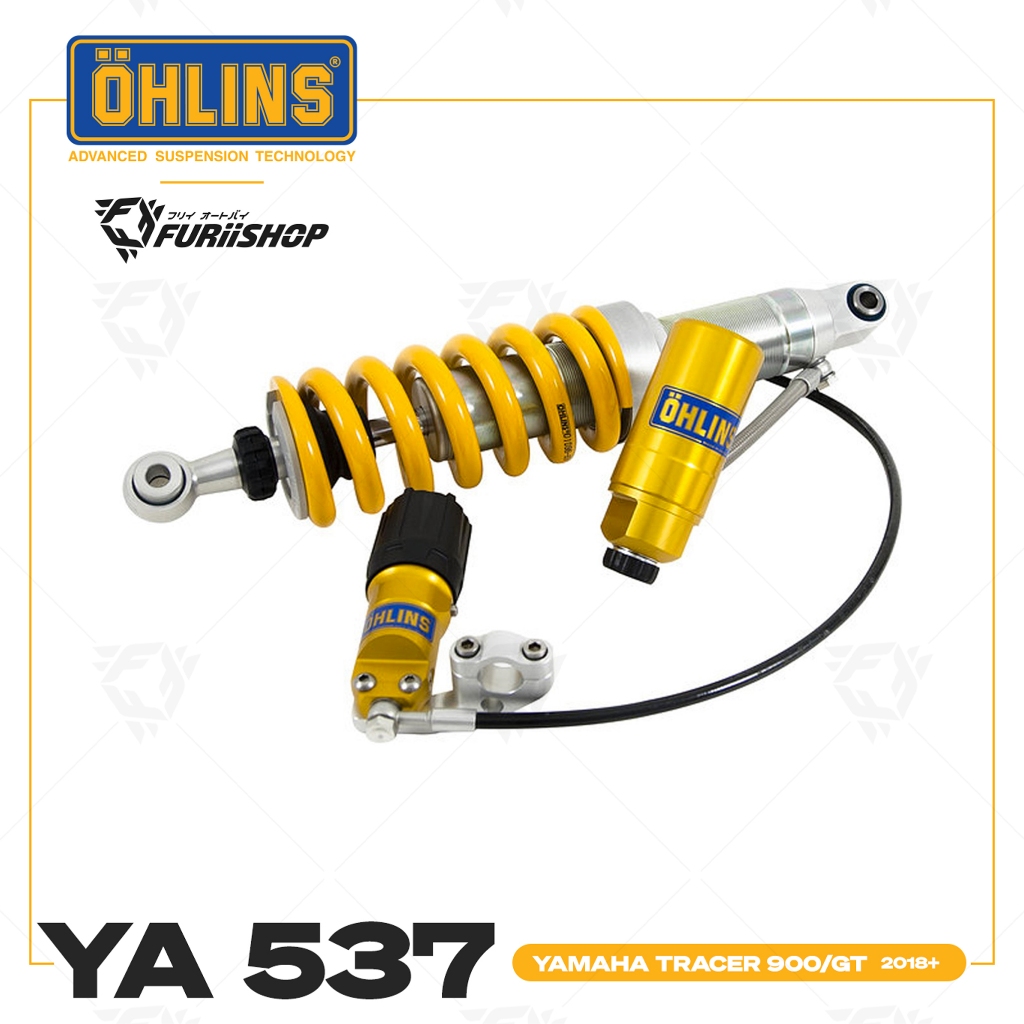 โช๊คหลัง Ohlins YA537 สำหรับ Yamaha Tracer 900/GT ปี 2018+
