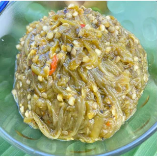 น้ำพริกหนุ่ม รสแซ่บนัว เผ็ดกลาง สูตรทางเหนือแท้ ไม่ใส่ปลาร้า ไม่ใส่แมงดา น้ำหนักพริก 180กรัม