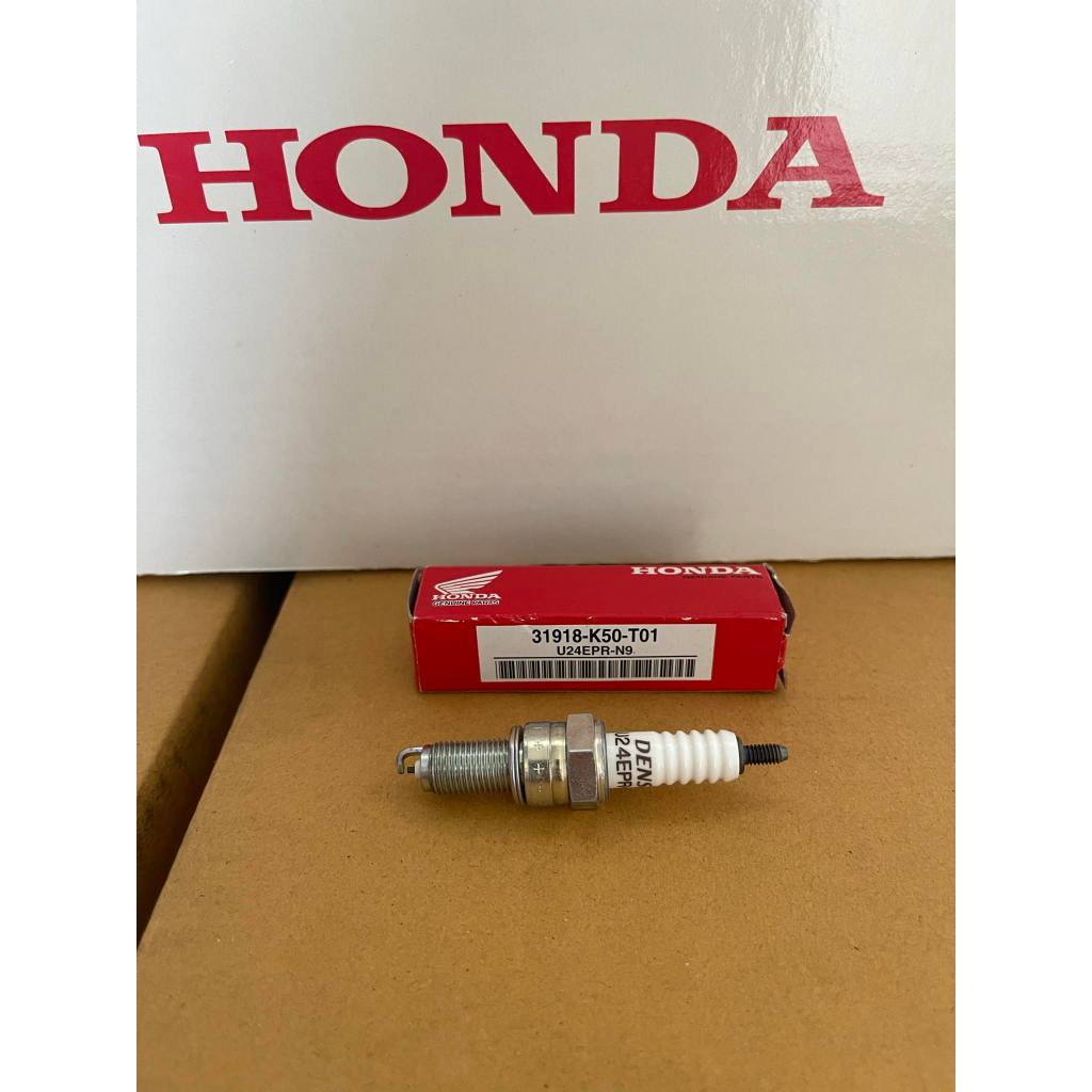 หัวเทียน รถมอเตอร์ไซด์ รถจักรยานยนต์ Honda ของแท้ศูนย์ ทุกรุ่น