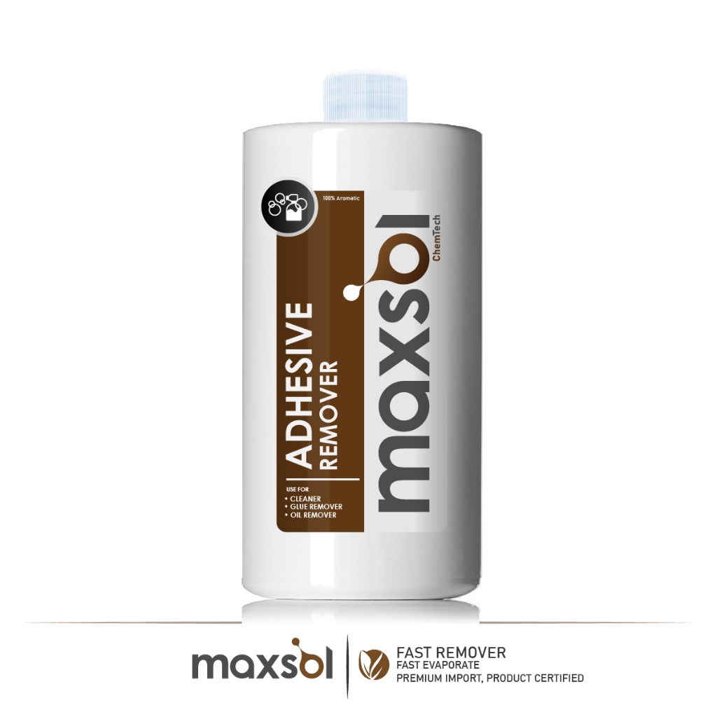Maxsol Adhesive Remover : ผลิตภัณฑ์ลบคราบฝังแน่นและคราบกาว ขนาด 1000ml