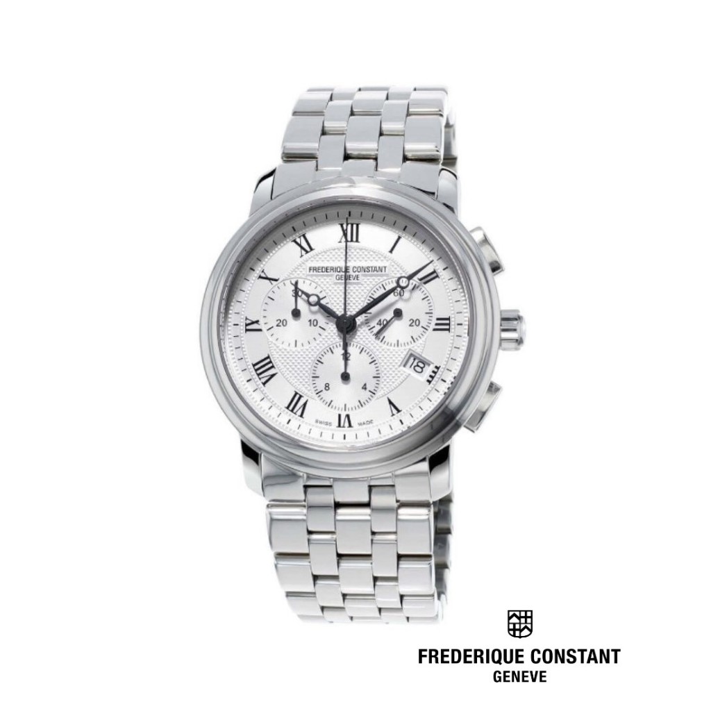 Frederique Constant Quartz FC-292MC4P6B2 Classics Chronograph Men’s Watch