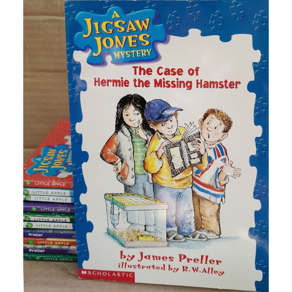 S4-1 Jigsaw Jones Mystery by James Preller หนังสือมือสอง ปกอ่อน
