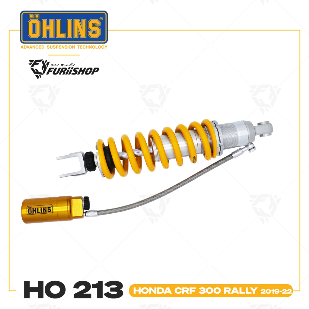 โช๊คหลัง ohlins HO 213 For HONDA CRF 300 Rally 2019-22 FuriiShop