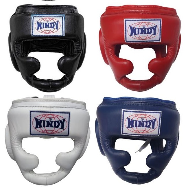 Windy Headgear HP-2 White ,Blue ,Red ( M,L,XL) Protector เฮดการ์ด วินดี้ สปอร์ต สีเเดง น้ำเงิน ขาว สำหรับนักมวย