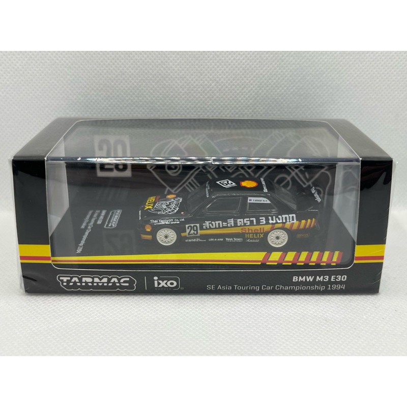 BMW M3 E30 สังกะสี ตรา3มงกุฎ สเกล1/64 Tarmac