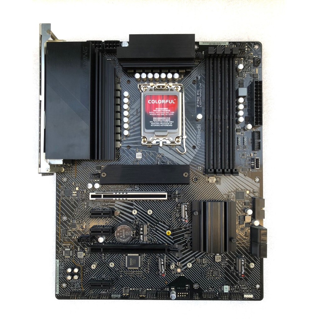 MAINBOARD (เมนบอร์ด) ASROCK Z790 PG LIGHTNING/D4 (DDR4) (SOCKET LGA 1700) (ATX) มือสอง ประกันไทย