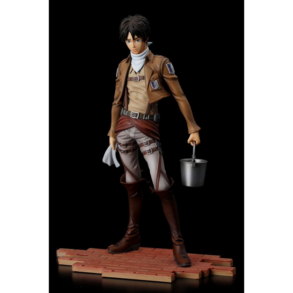 Eren Yeager 1/8 BRAVE-ACT (มีชุดทำความสะอาด) มือ2 สภาพใหม่ แท้ Attack on Titan