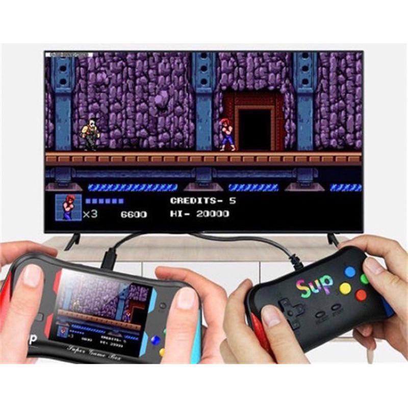 เกมบอยพกพา X7M Gameboy 3.5นิ้ว หน้าจอ HD LCD เครื่องเล่นเกมพกพา ในตัว500 in 1 เกม