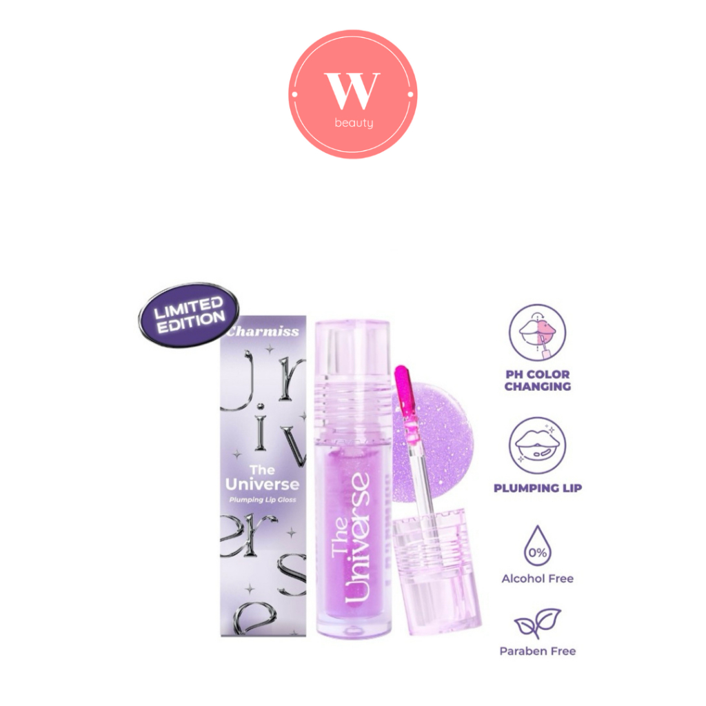Charmiss The Universe Plumping Lip Gloss กลอสม่วงเปลี่ยนสีได้