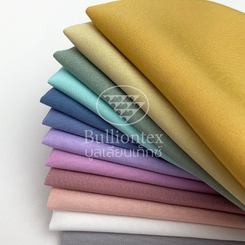 ผ้าไหมอิตาลี Italian Silk ผ้านุ่ม ลื่น ใส่สบาย ผ้าสีพื้น ลด 3 สีนี้เท่านั้น ขนาด 1 หลา พร้อมส่ง